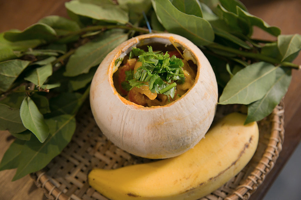 Moqueca de Coco com Banana da Terra