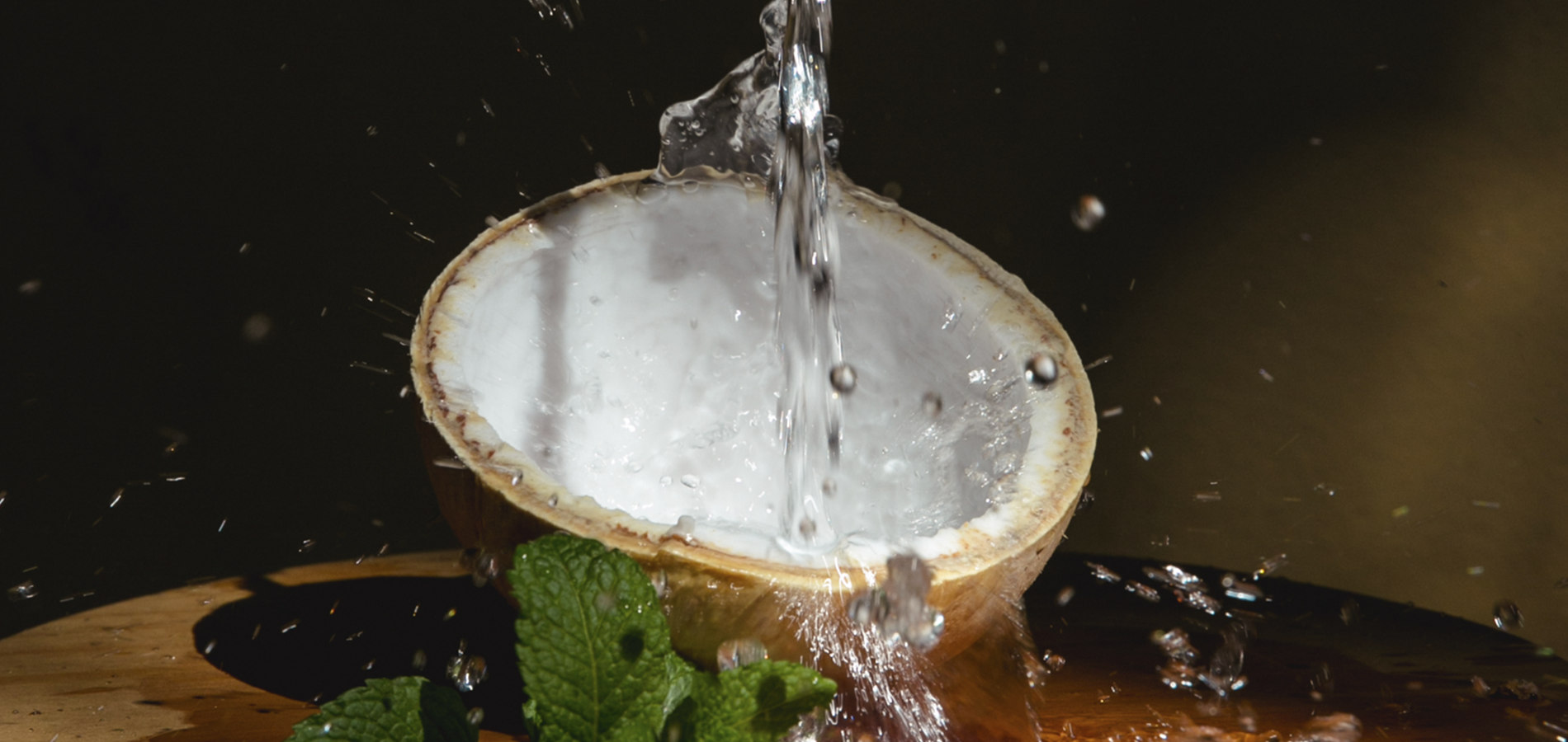 Água de coco 100% natural