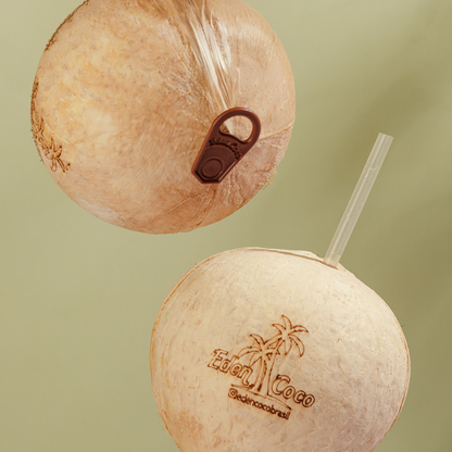 Kit 15 unidades: Água de Coco in Natura EdenCoco® – Coco Verde Abre Fácil